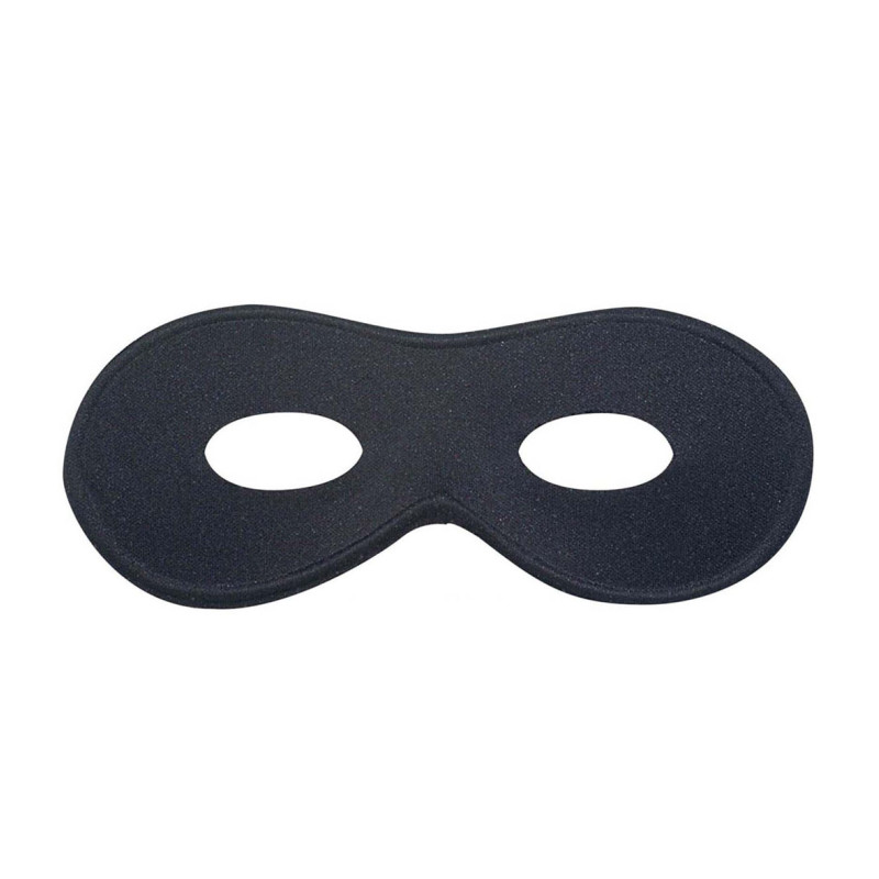 Masque loup chevalier noir enfant