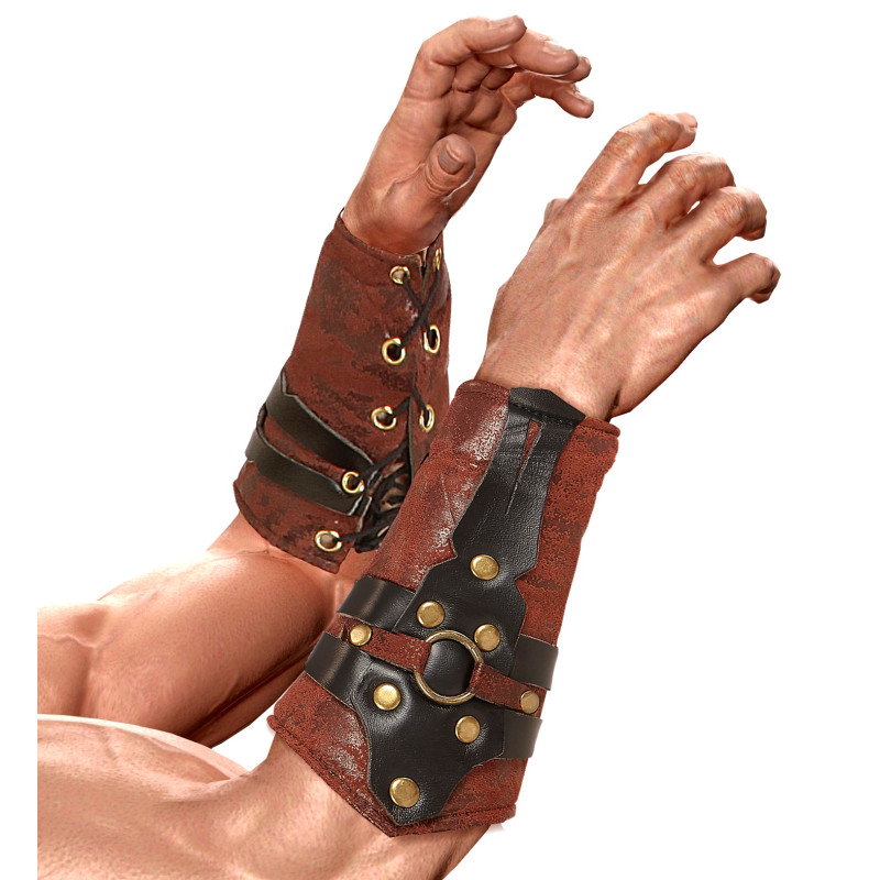 Avant-bras manchette de gladiateur romain, viking adulte en vente chez Be Happy