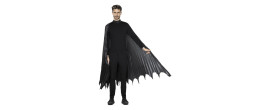 Cape de chauve souris Batman pour adulte noire longue en vente chez Be Happy