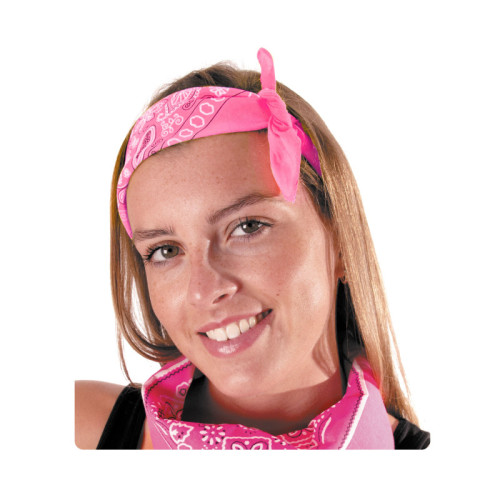 Bandana rose pour adulte en vente chez Be Happy