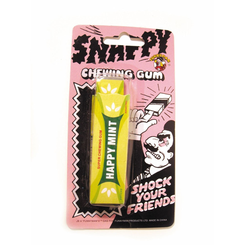 Chewing-Gum pince doigt farce et attrape en vente chez Be Happy