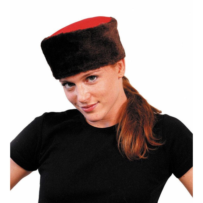 Chapeau, toque russe adulte en fourrure en vente Be Happy