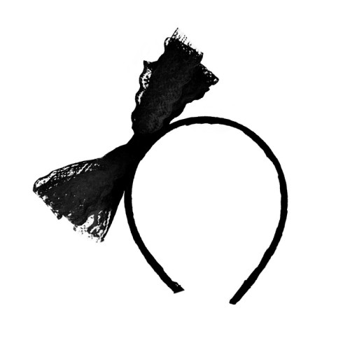 Serre tête Madonna année 80 noir pour femme en vente chez Be Happy