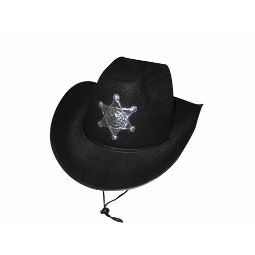 Chapeau Sheriff noir