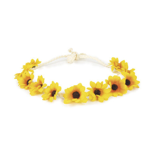 Serre tête hippie tournesol