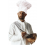 Toque de cuisinier, cuistot, ratatouille pour adulte en tissus coton en vente