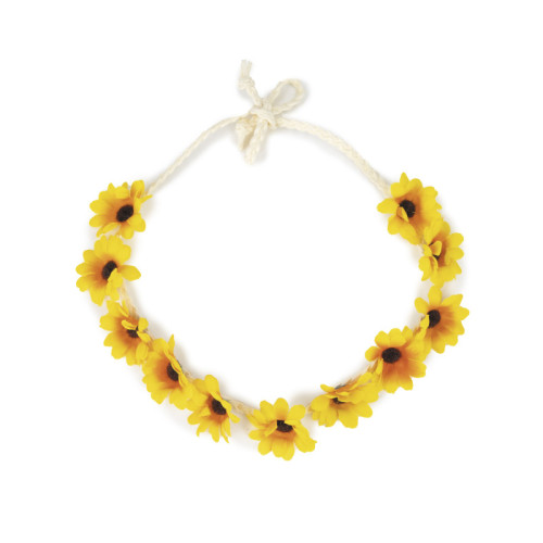 Serre tête hippie tournesol