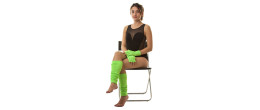 Mitaine en laine couleur vert fluo pour adulte en vente chez Be Happy