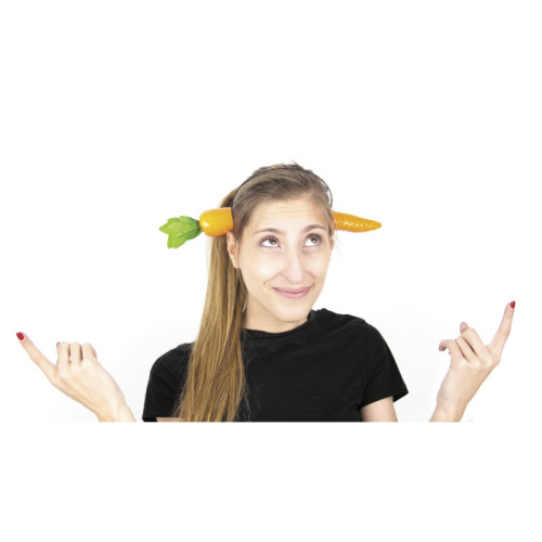 Serre tête légume carotte pour adulte et enfant en vente chez Be Happy