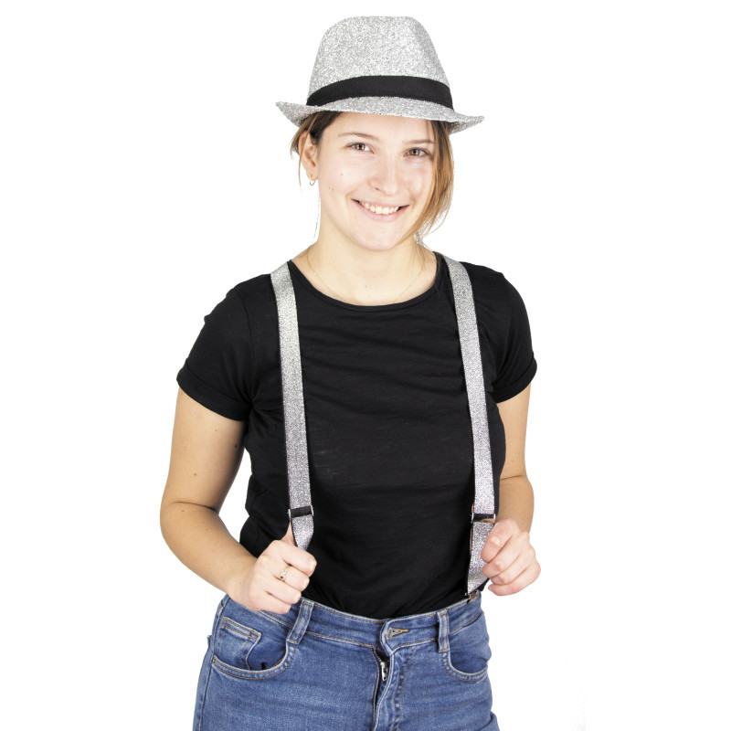 copy of Bretelles disco dorée