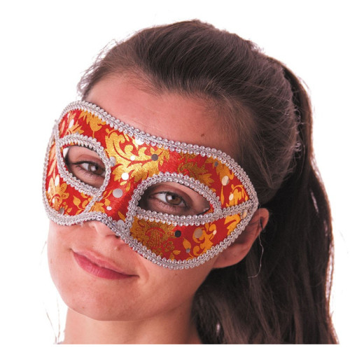 Masque carnaval de venise rouge