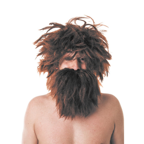 Perruque homme primitif préhistorique Cro-Magnon adulte en vente