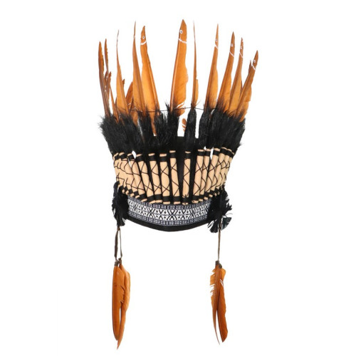 Coiffe chef apache à plumes