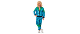 Location déguisement ensemble jogging année 90's bleue chez Be Happy