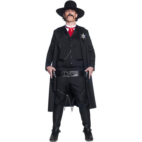 Déguisement sheriff western luxe