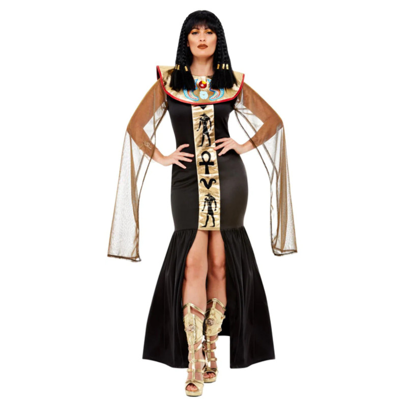 Location déguisement déesse Cléopâtre, reine d’Égypte pour adulte chez Be Happy