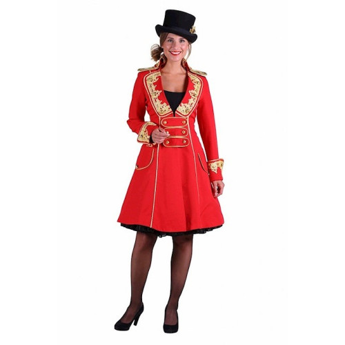 Veste cirque femme rouge