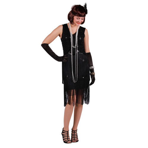 copy of Robe charleston noire luxe