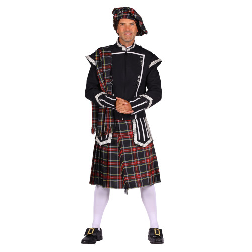 Location déguisement costume traditionnel écossais avec kilt pour adulte à Be Happy