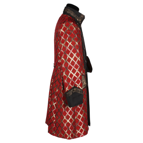 Veste marquis, corsaire rouge homme