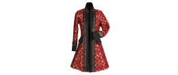 Location veste marquise, capitaine pirate femme luxe 18ème siècle à Be Happy