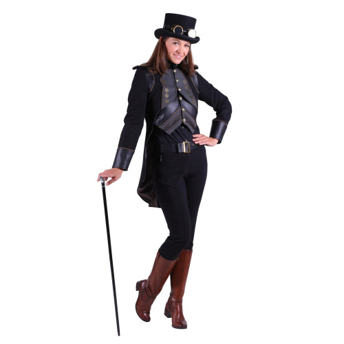 copy of Veste steampunk marron 1850 femme
