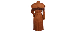 Location veste de cowgirl western couleur marron daims pour femme chez Be Happy