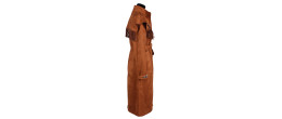 Location veste de cowgirl western couleur marron daims pour femme chez Be Happy
