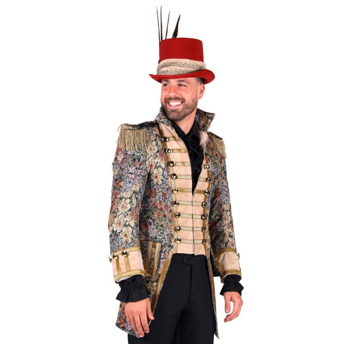 Veste impériale fleuris luxe