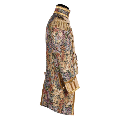 Veste impériale fleuris luxe