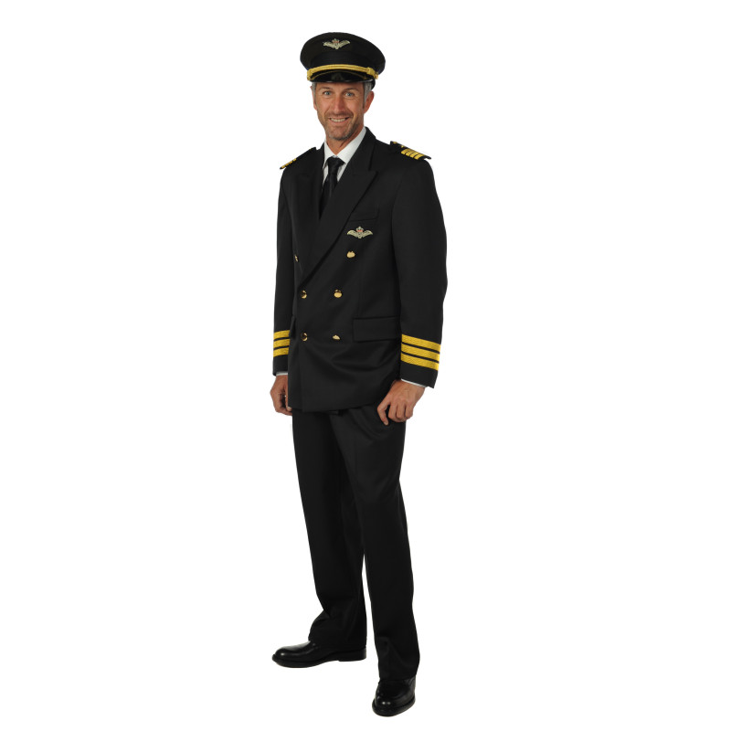 Uniforme pilote, aviateur luxe