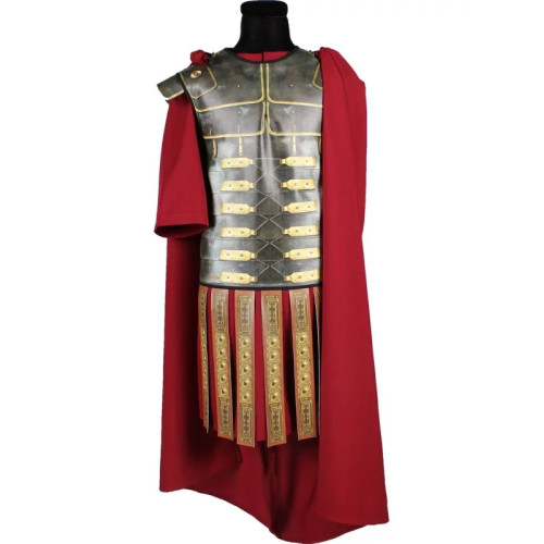 Location déguisement gladiateur romain julius luxe adulte chez Be Happy