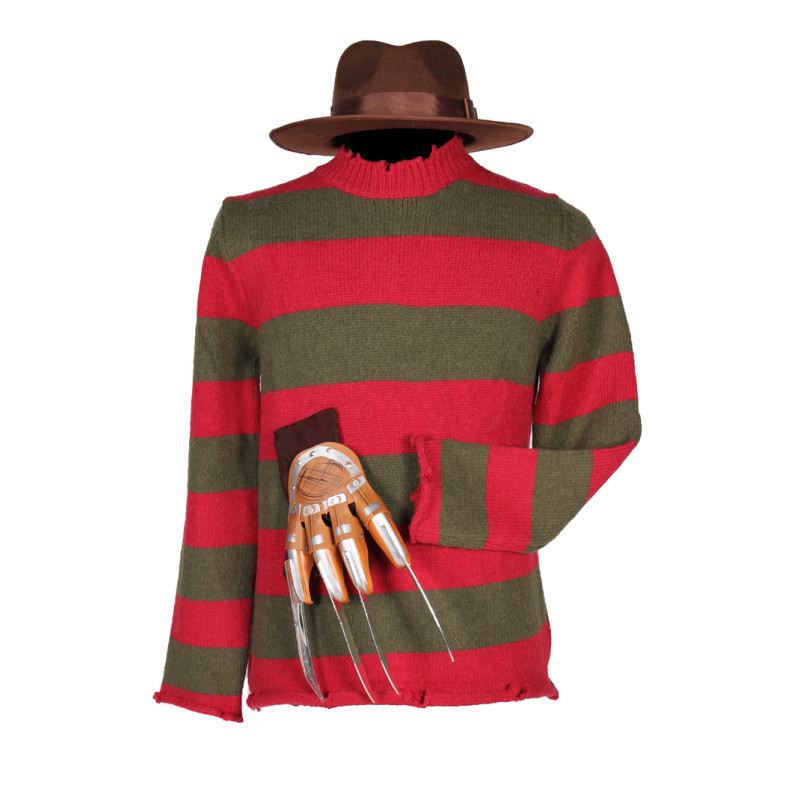 Location déguisement halloween Freddy Krueger collector pour adulte chez Be Happy à Paris
