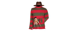 Location déguisement halloween Freddy Krueger collector pour adulte chez Be Happy à Paris