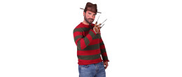 Location déguisement halloween Freddy Krueger collector pour adulte chez Be Happy à Paris
