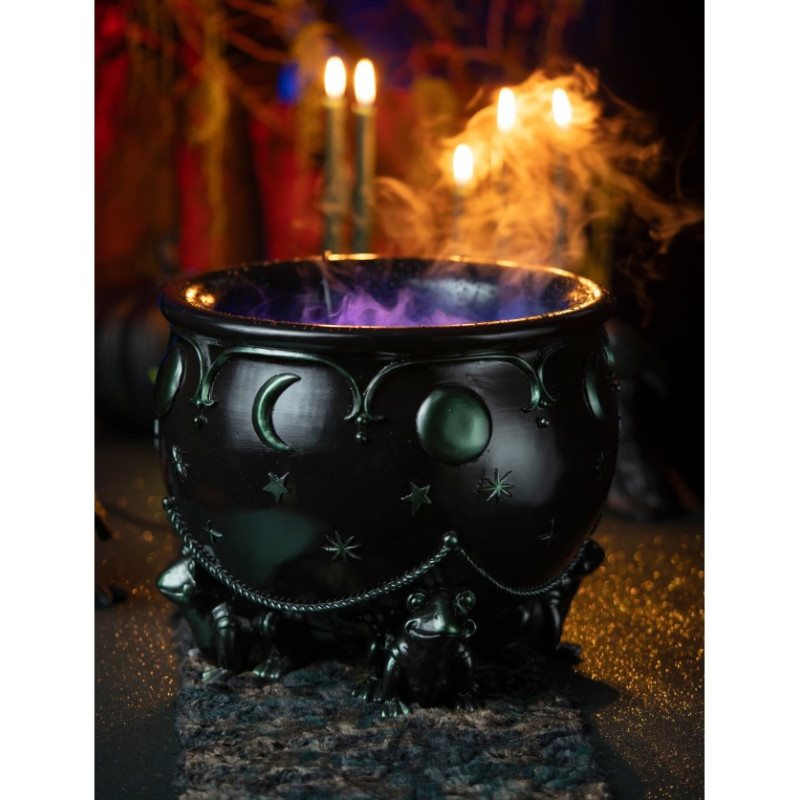 Chaudron luxe en résine avec pattes de grenouilles en vente chez Be Happy à Paris