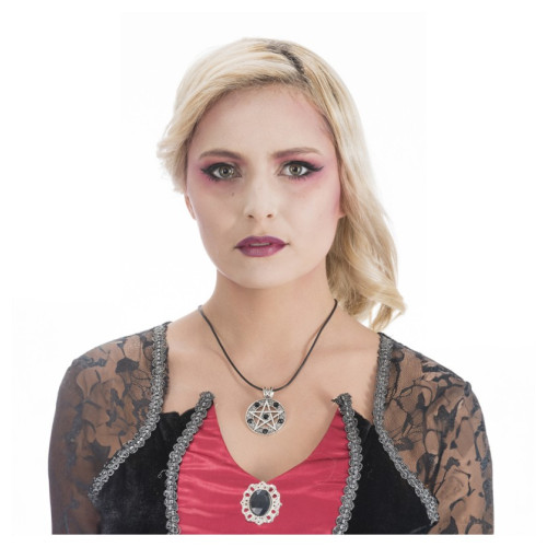 Collier vampiresse, vampire, dracula, nesferatu en métal en vente chez Be Happy Store