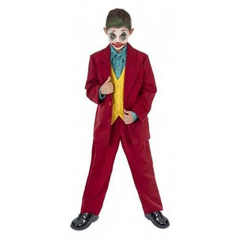 Costume Joker rouge enfant