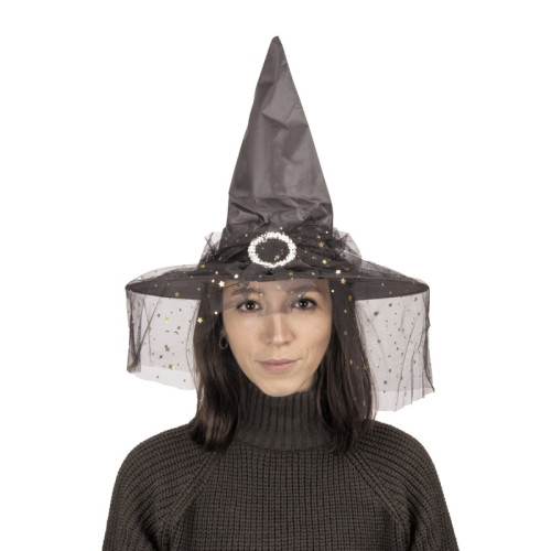 Chapeau Sorcière étoilé