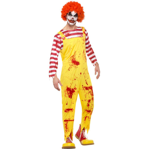 Vente déguisement clown tueur halloween krippy killer luxe pour adulte chez Be Happy à Paris