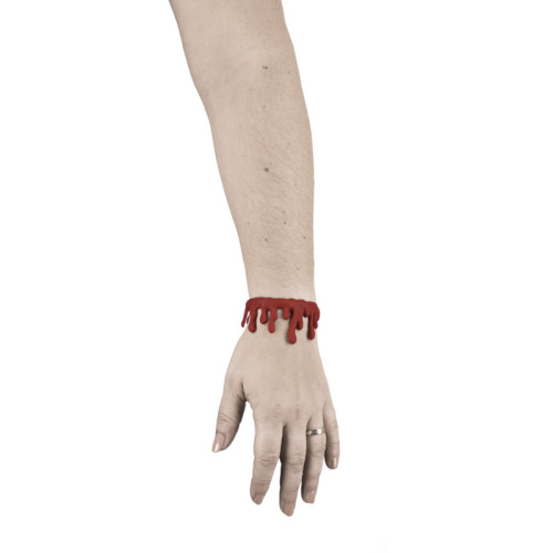 2 Bracelets mains coupés sanglantes