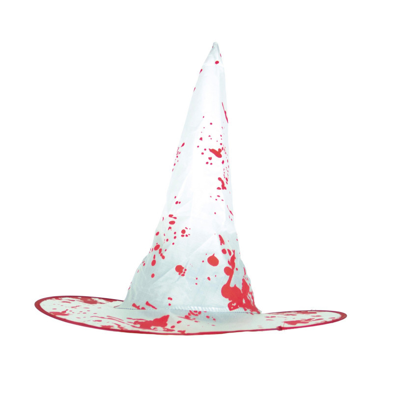 Chapeau sorcière ensanglanté