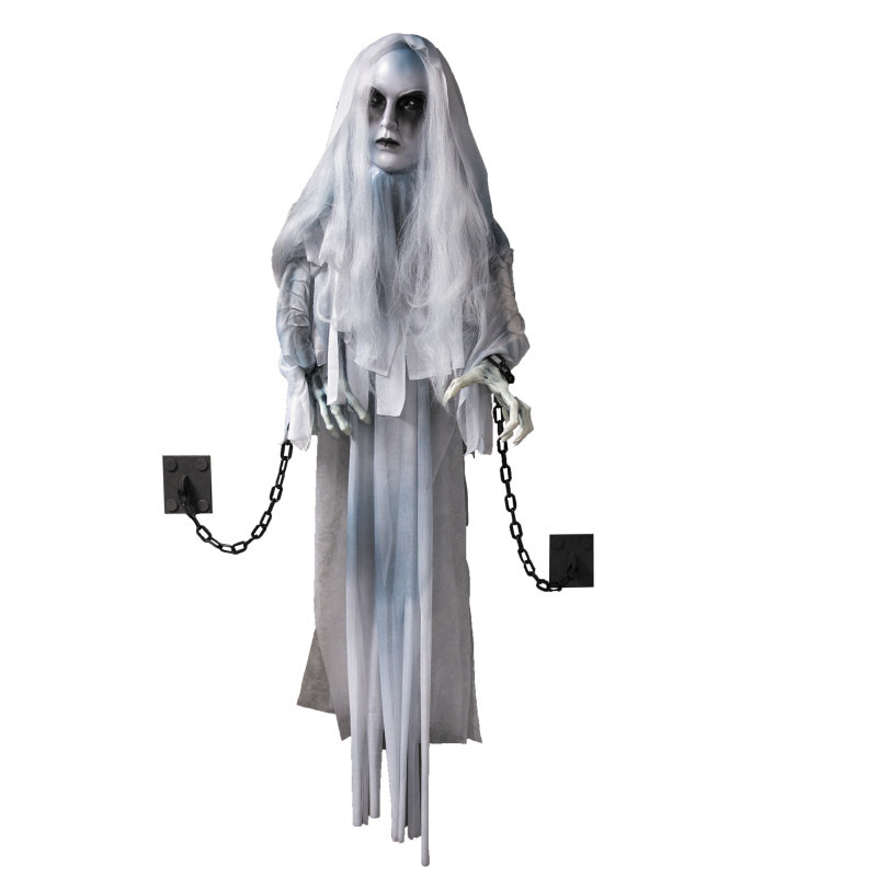 Dame blanche animé 130cm