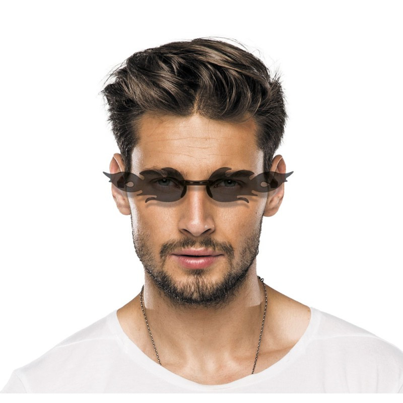 Lunettes flame noire