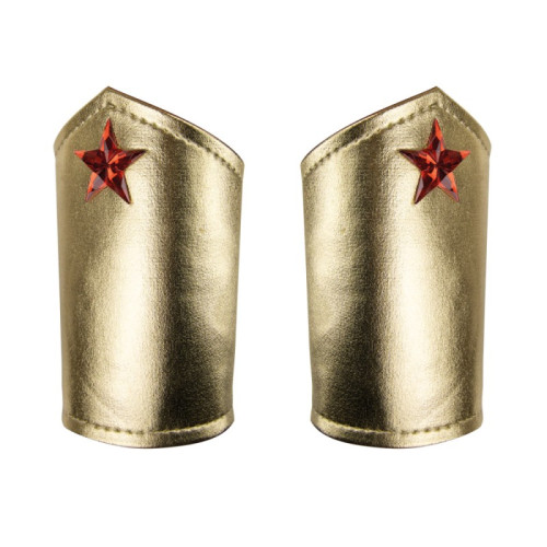 Set héroine wonder woman avec diademe et poignée dorés en vente chez Be Happy