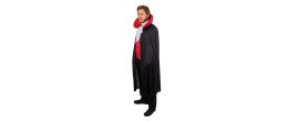 Déguisement halloween vampire Vlad noir et rouge pour adulte en vente chez Be Happy Paris
