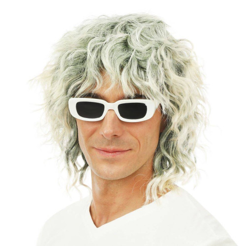 Perruque michel polnareff adulte en vente à Paris chez Be Happy et en ligne.