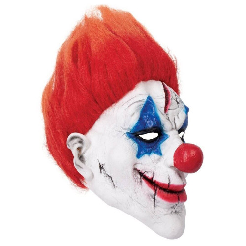 Masque clown tueur déjanté intégral en latex pour adulte en vente à Be Happy Paris