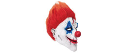 Masque clown tueur déjanté intégral en latex pour adulte en vente à Be Happy Paris