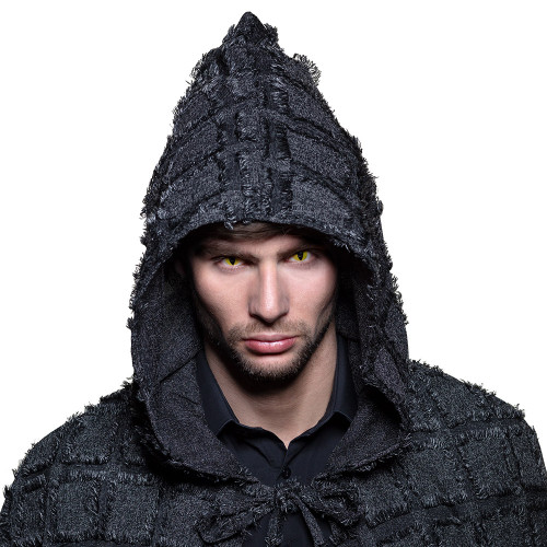 Paire de lentilles de contact œil de chat, serpent, reptiles jaune en vente